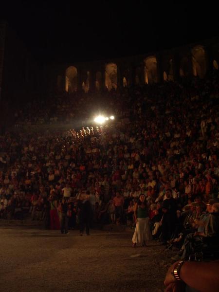 Аспендос. Концерт в настоящем колизее. Aspendos. Concert in real coliseum.