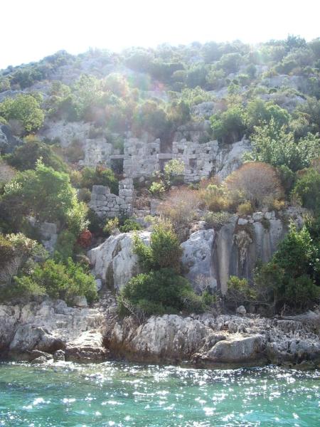 Кекова. Пиратские города. Kekova. Pirate cities.